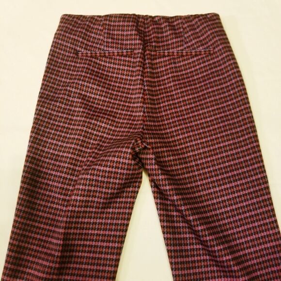 ECRU Houndstooth Trousers Size S - Picture 4 of 6